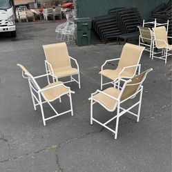 Used Patio Sling Patio Chairs