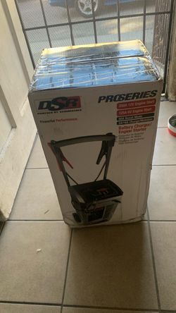 DSR Pro Series Battery Charger Engine Starter