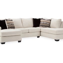 2 Pcs Sectional Sofa With Chaises