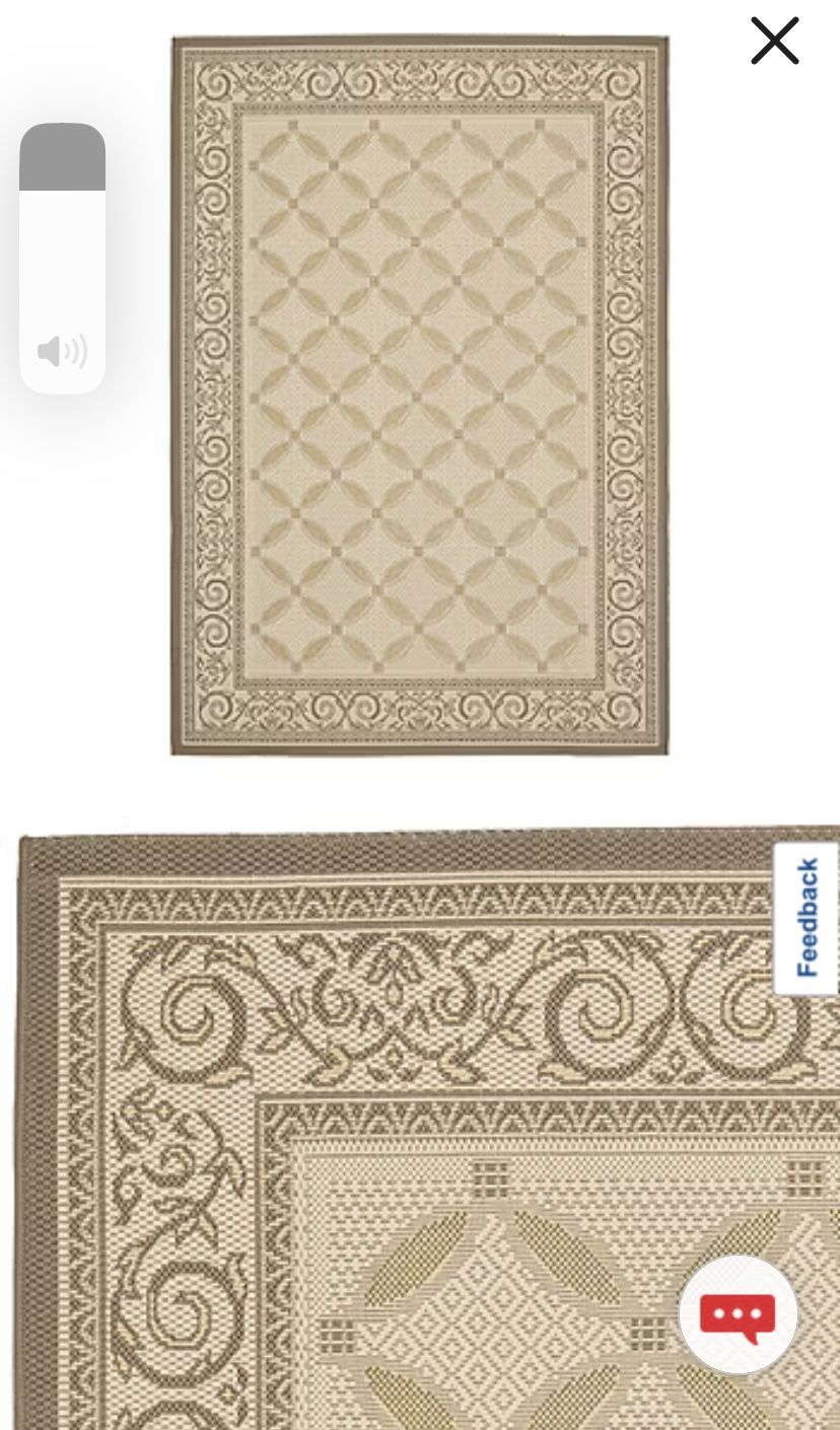 Area rug - Safavieh Courtyard Collection Anima Geometric Indoor/Outdoor Area Rug
