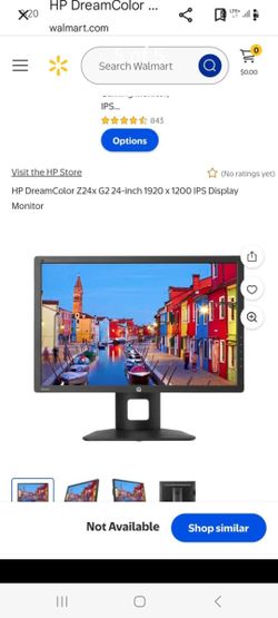 HP DreamColor Z24x G2 24-inch 1920 x 1200 IPS Display Mon