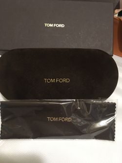 Brown Velvet Case For Sunglasses Tom Ford 