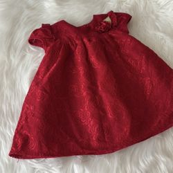Wonder Nation Red Lace Baby Dress *12 Months 