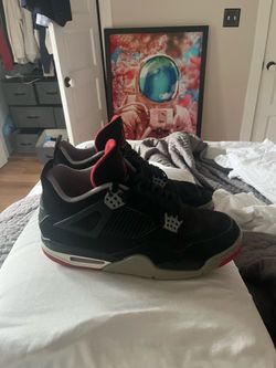 Air Jordan 4 Retro OG Bred (2019) — Size 12 — $190