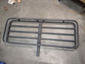 Cargo rack for trailer hitch.