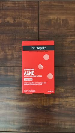 Neutrogena Stubborn ACNE Ultra-Thin Blemish Patches: 24 Count