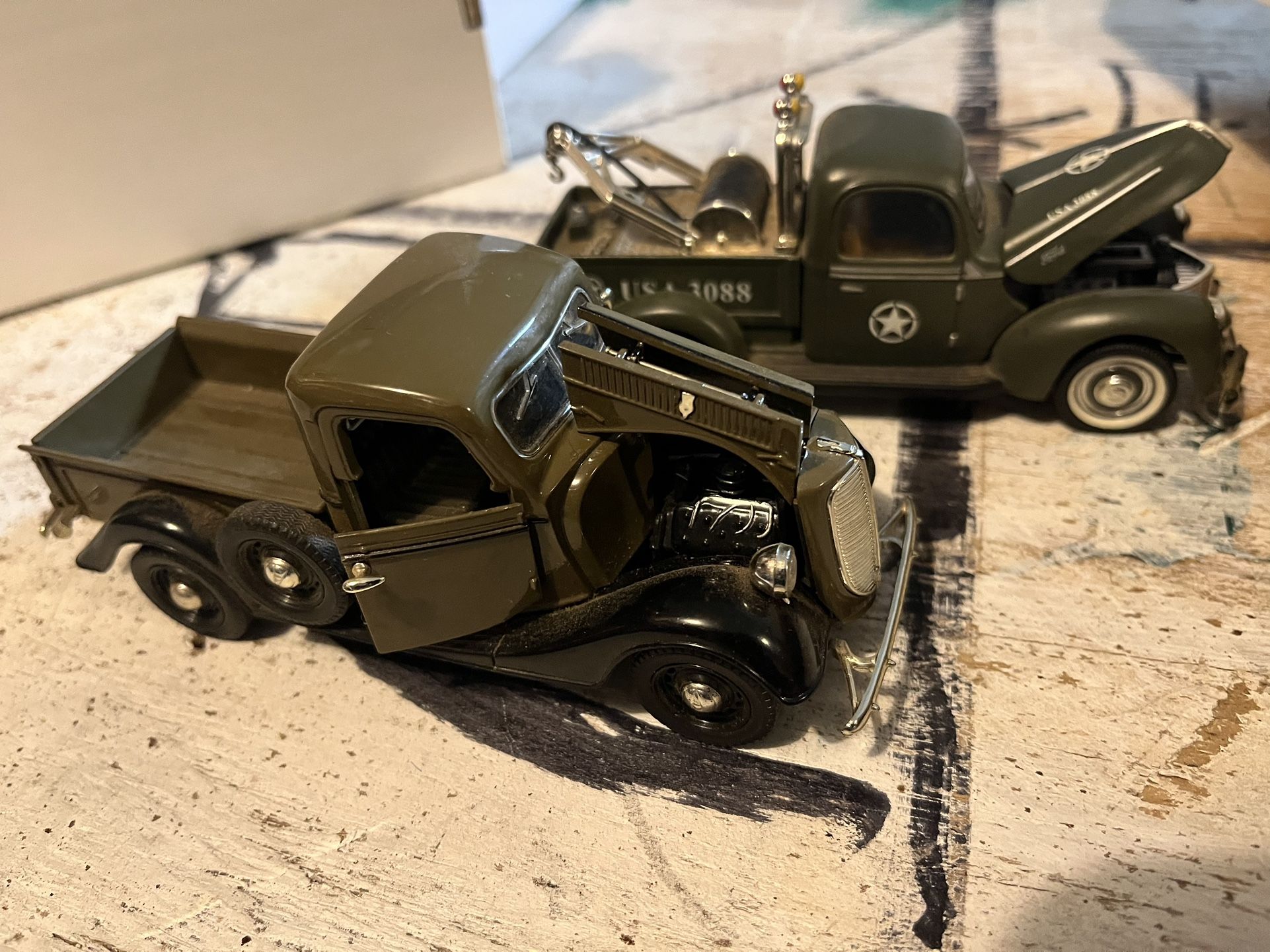 Die Cast Trucks, Army