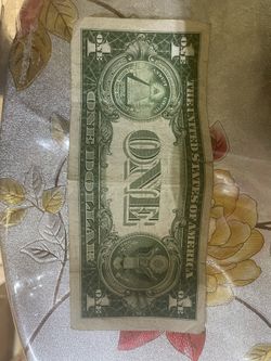 $1 Dollar Bill 