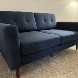 Burrow Navy Blue Loveseats
