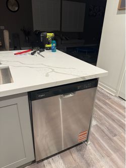 Brand new whirlpool dishwasher