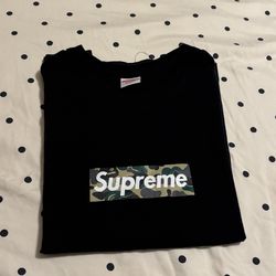 Supreme camo box shirt