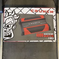 Crunch 4000 Watts Monoblock Bass Amplifier With Bass Knob 