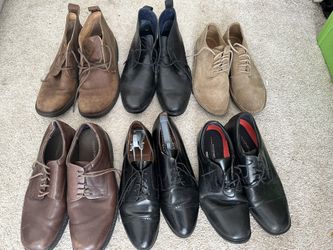 Men’s Size 11 Dress Shoes & Boots Collection Oxford & Lace ups, Cole Haan, J Cole, Børn, Rockport, Bostonian