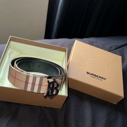 Burberry Belt Size 38 Men 