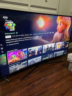 Samsung 55” Curved 4K TV