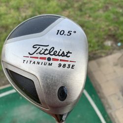 Titleist 983E 10.5 Driver Stiff HTD Shaft