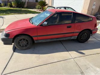 1989 Honda Crx Dx