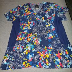 Very Gently Used Size XL Women Scrub Tops