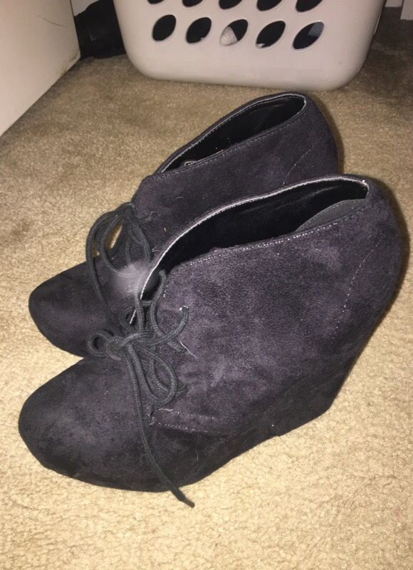 Black booties