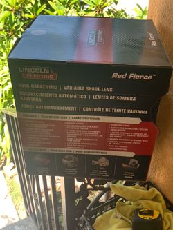 Lincoln Electric Red Fierce