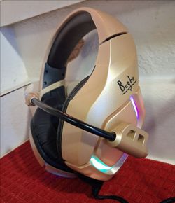 Bugha Limited Edition Gold LED Gaming Headset