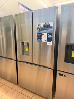 🌟 WEEKEND SALE 🌟 LG 24 Cu Ft Counter Depth Zero Clearance French Door Refrigerator with Craft Ice Stainless Steel