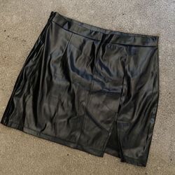 Leather Skirt