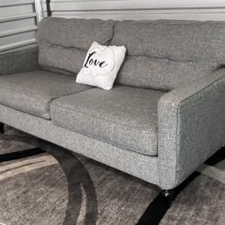 Nice Comfy XL 7 foot Gray Couch! 