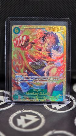 Monkey D. Luffy OP13-118 Carrying on His Will Secret Rare Foil SEC