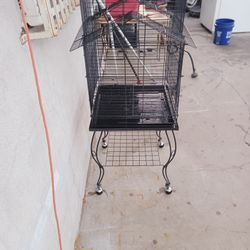 Bird Cage With Stand