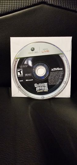 Guitar Hero III 3 Legends Of Rock Xbox 360