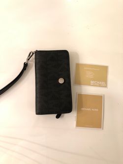 Michael Kors wristlet phonecase and Wallet