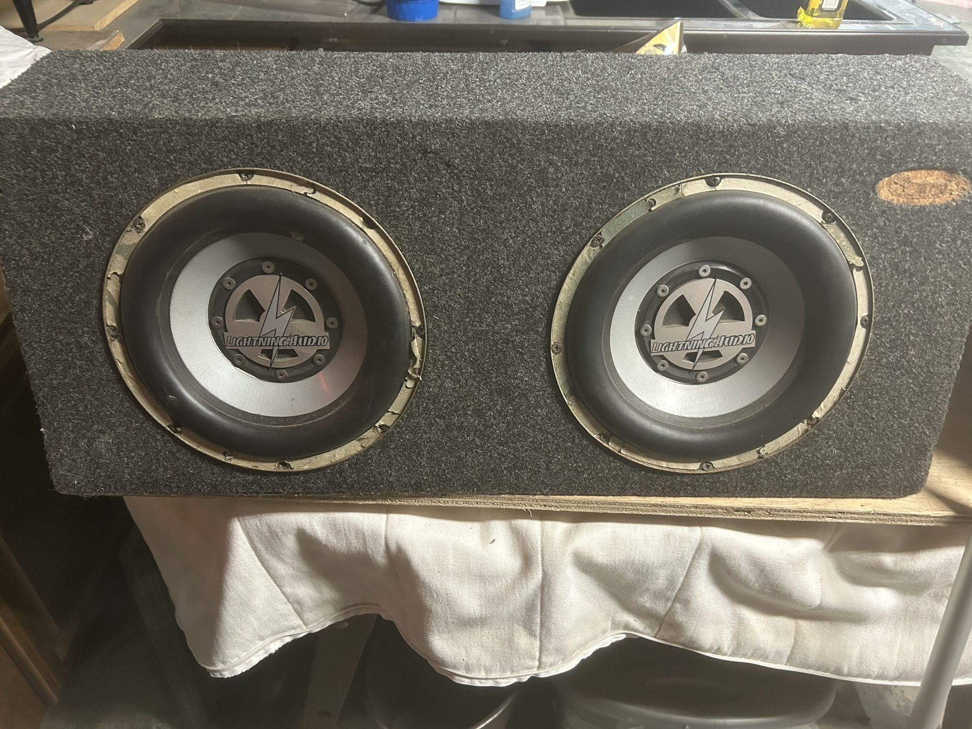 Lightning Audio Box And Speakers