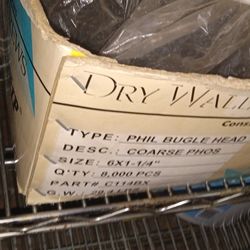 Half A Case Of Number 6 Drywall 1-1/4 Inch Screws Deal