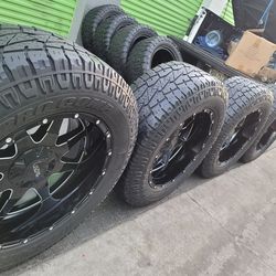 Wheel 20 6 Lugs Like New Allterrain  35x12.50r20