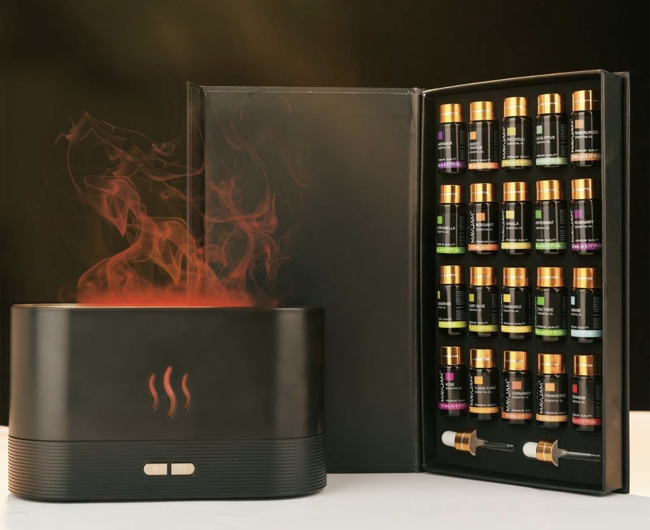 Essential Oil Gift Set, 20pcs/box Aromatic Aromatherapy Oil for Diffusers Humidifier, Air Freshener, Home Fragrance for Massage and Soaps & Candles Ma