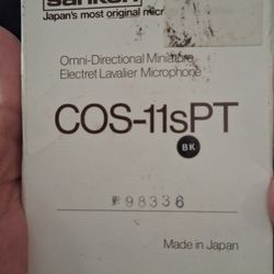 Sanken COS-11s PT Lavalier Microphone