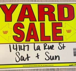 Yard Sale - San Fernando