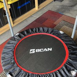 Rebounder With Handlebar