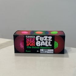 Needoh tiny fuzzball 3pk