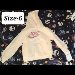 Girls Nike Hoodie Size 6 