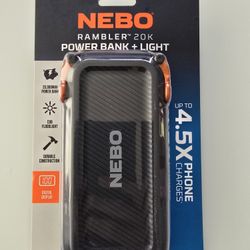 NEBO Rambler 20K Power Bank Light