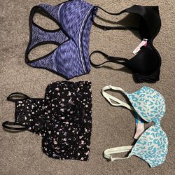 Victoria’s secret’s pink 4 bras lot 