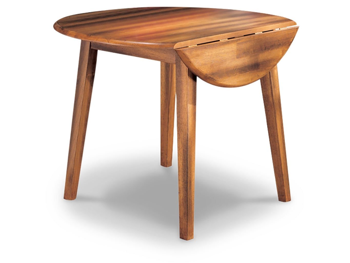 Berringer Rustic Brown Drop Leaf Dining Table (Online Special Price)