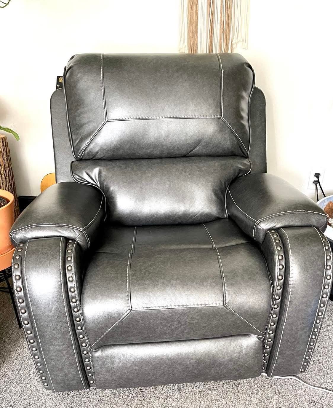 Swivel Glider Grey