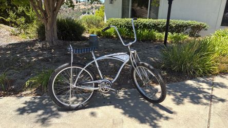 Custom electric cruiser – retro muscle bike style rides great!