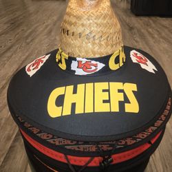 Kansas City Chiefs Straw Hat Sombrero Cap Beach Festival Pool Summer Sports tools Lawn Party Gorra 