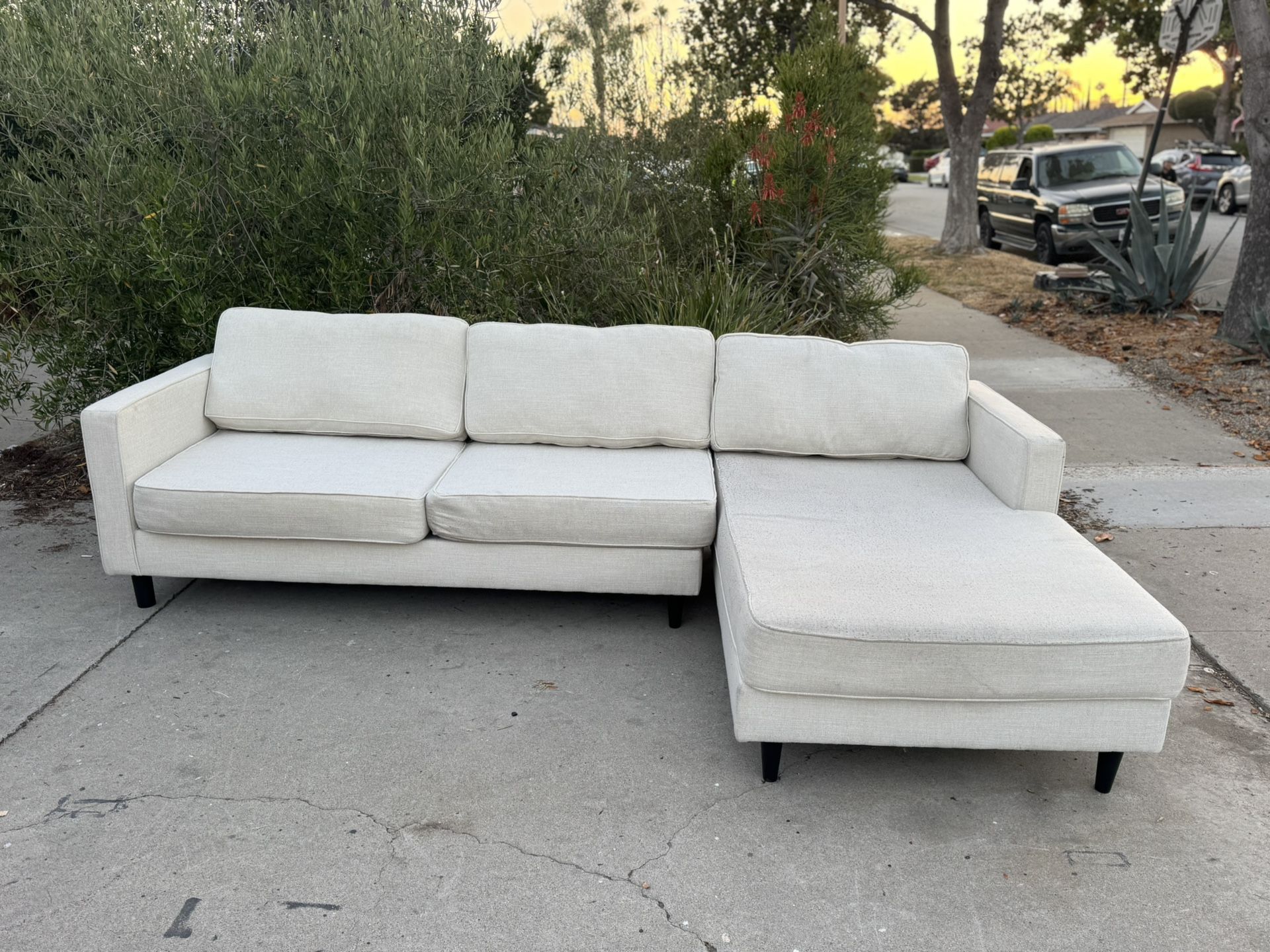 LivingSpaces Sectional Couch DELIVERY AVAILABLE