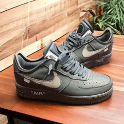 Nike Off- White Air Force 1 (Ghost Grey) Size 10.5 Men 