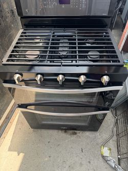 GE Profile Double Oven Gas Range